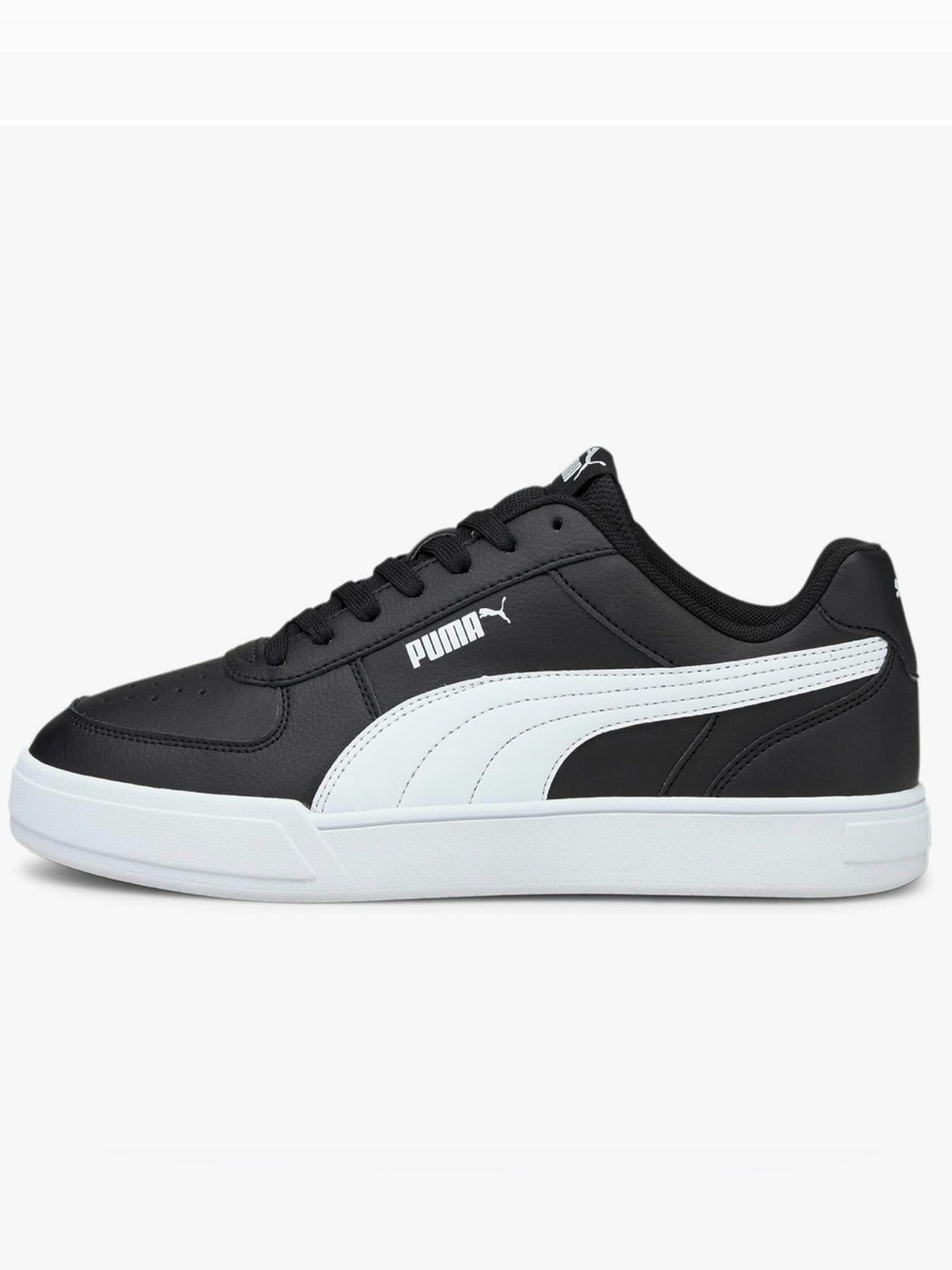 👟 PUMA Black Leather Women’s Sneakers Shoes Size 6